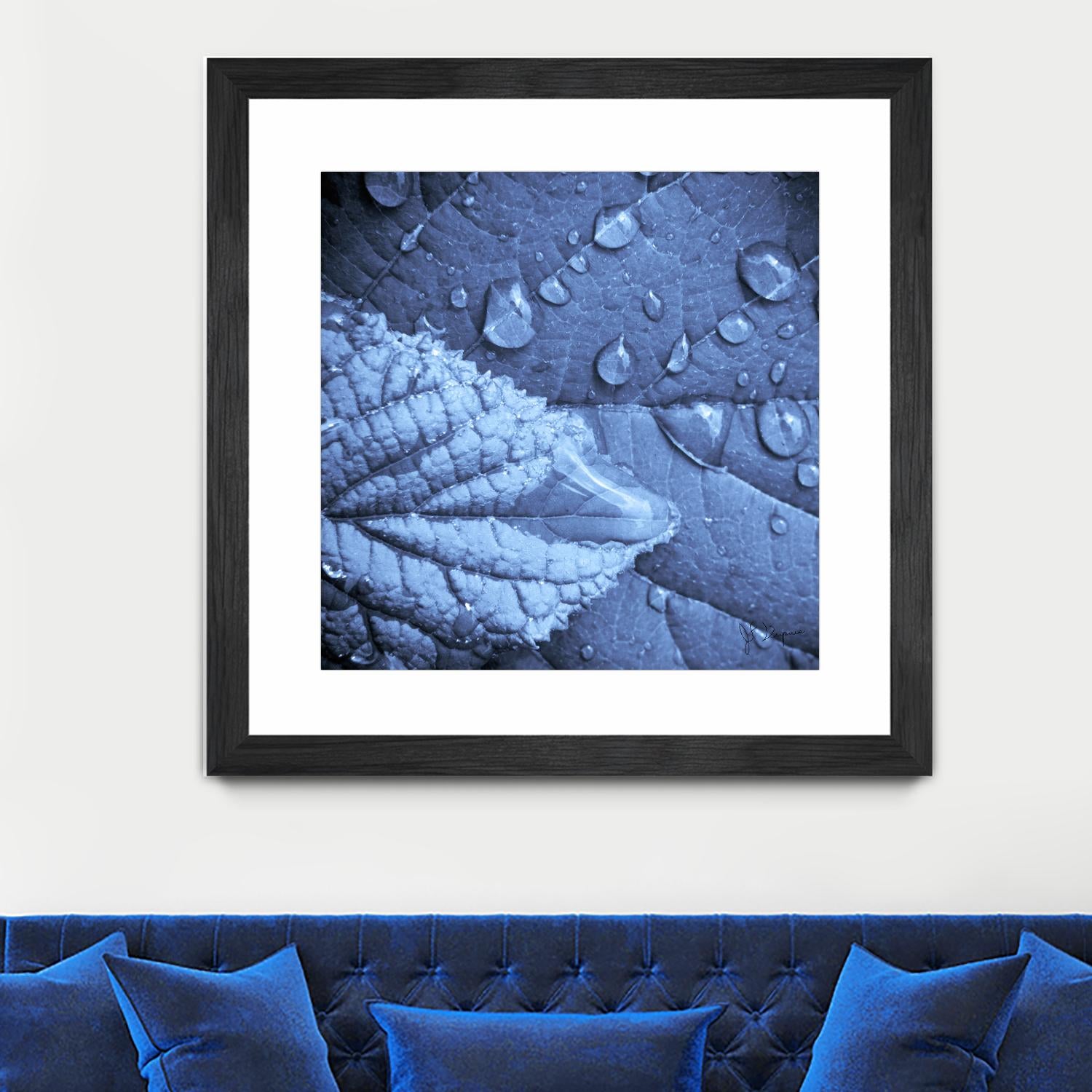 Attachement by Jean-François Dupuis on GIANT ART - blue photo art