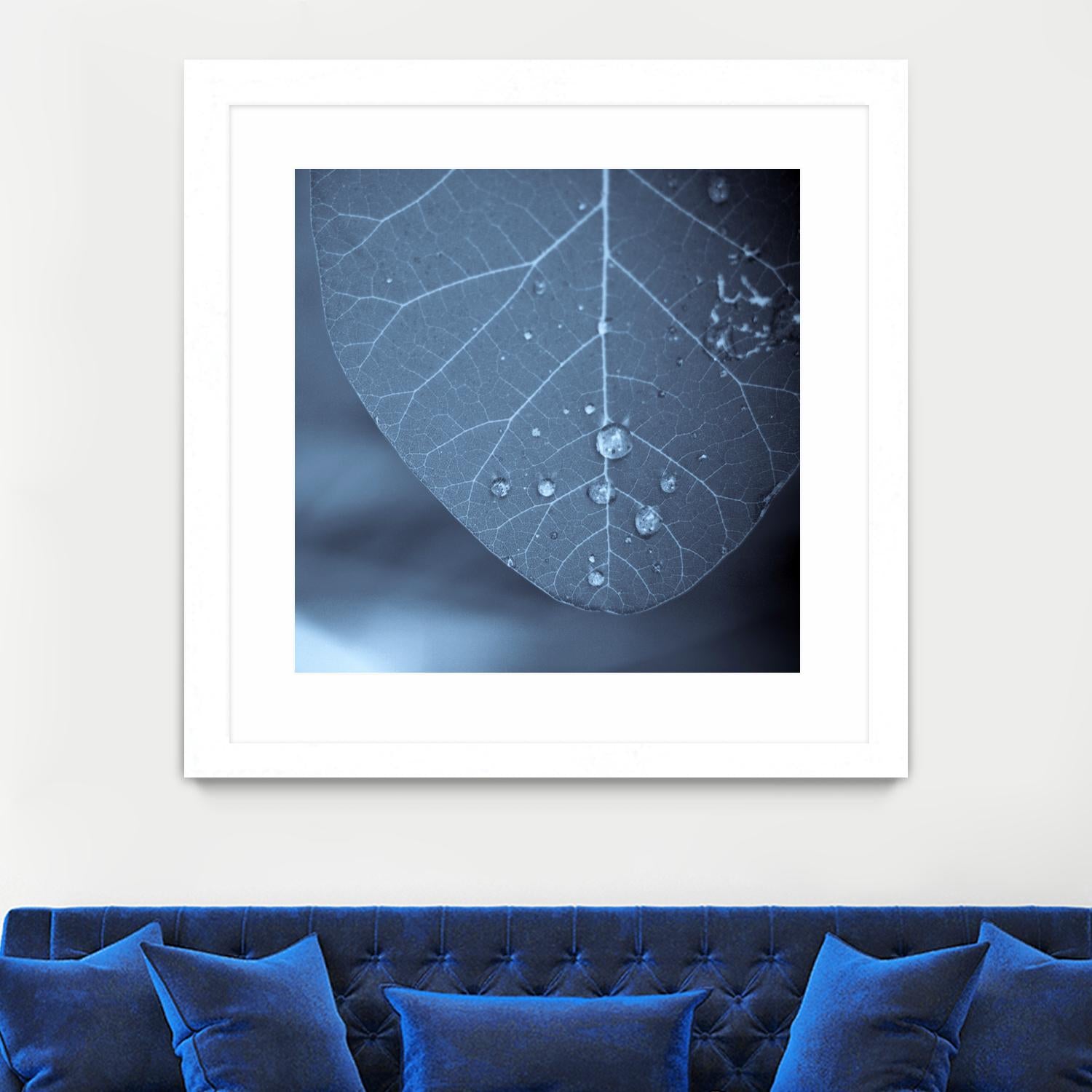 Tendresse by Jean-François Dupuis on GIANT ART - blue photo art