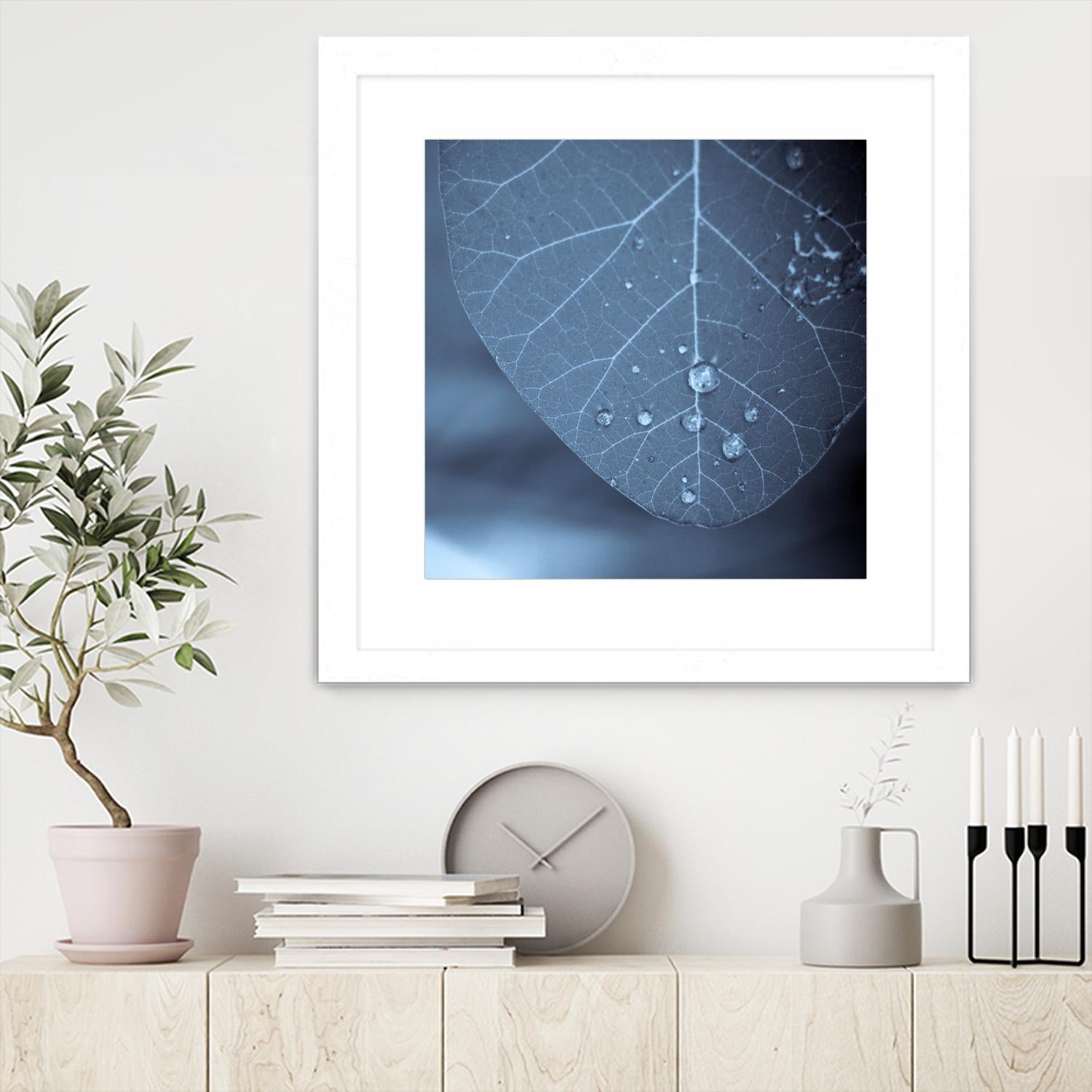 Tendresse by Jean-François Dupuis on GIANT ART - blue photo art