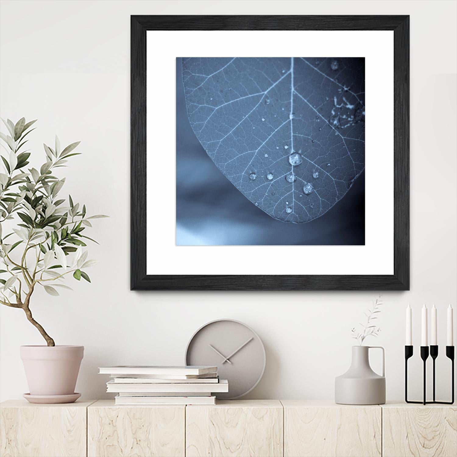 Tendresse by Jean-François Dupuis on GIANT ART - blue photo art