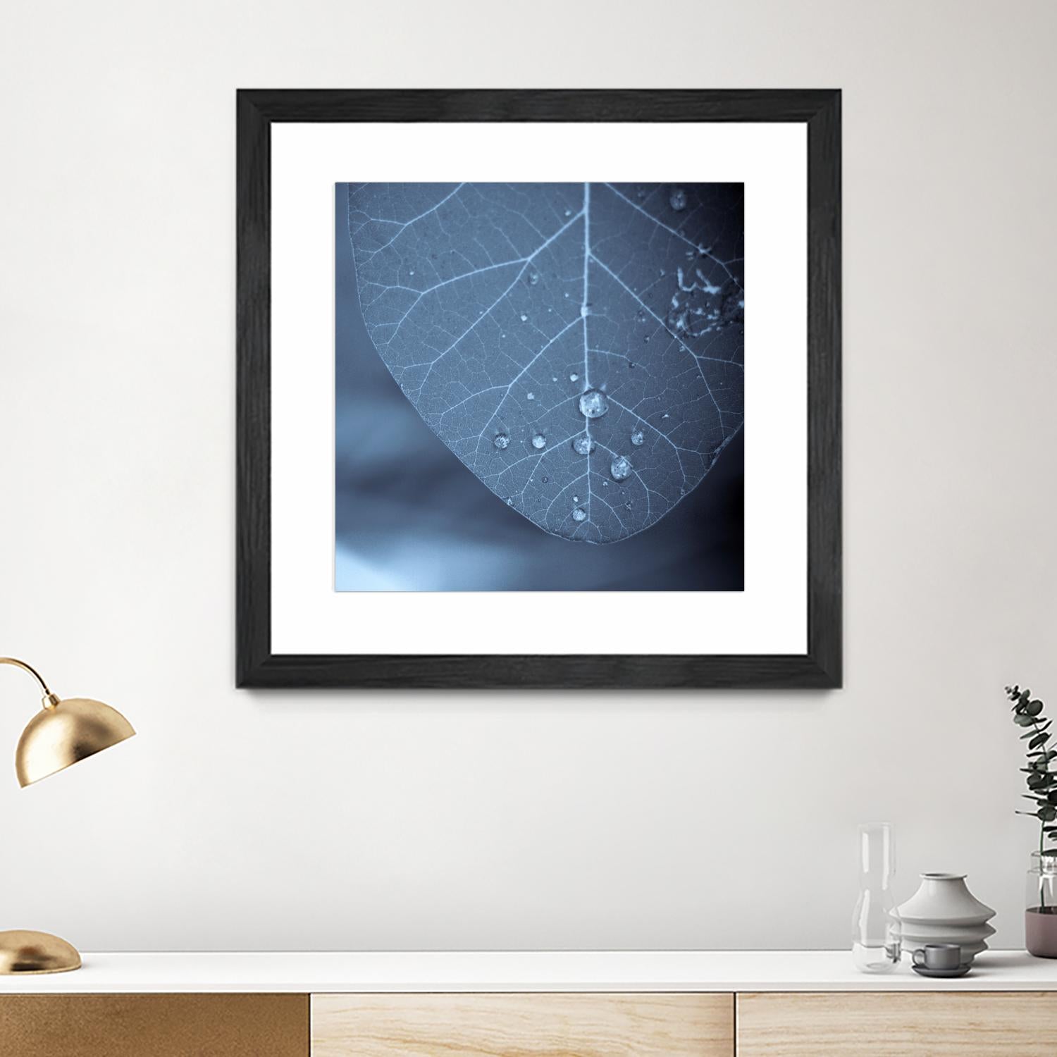 Tendresse by Jean-François Dupuis on GIANT ART - blue photo art