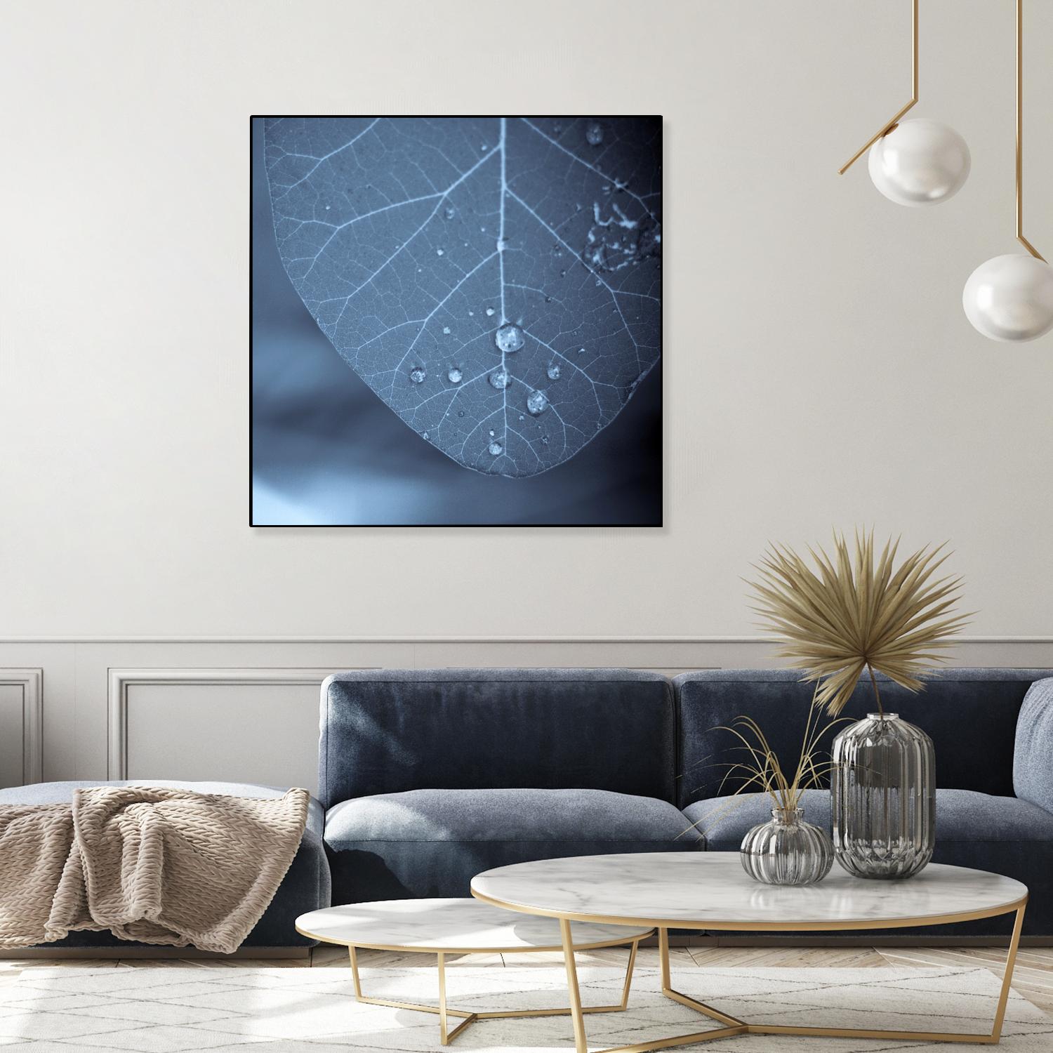 Tendresse by Jean-François Dupuis on GIANT ART - blue photo art