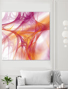 Mutation II by Jean-François Dupuis on GIANT ART - pink abstract