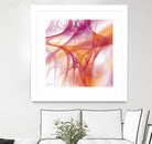 Mutation II by Jean-François Dupuis on GIANT ART - pink abstract