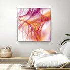 Mutation II by Jean-François Dupuis on GIANT ART - pink abstract