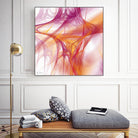 Mutation II by Jean-François Dupuis on GIANT ART - pink abstract