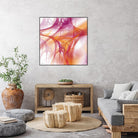 Mutation II by Jean-François Dupuis on GIANT ART - pink abstract