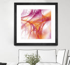 Mutation II by Jean-François Dupuis on GIANT ART - pink abstract