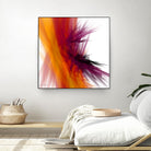 Mutation V by Jean-François Dupuis on GIANT ART - yellow abstract