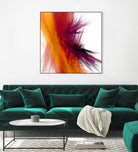 Mutation V by Jean-François Dupuis on GIANT ART - yellow abstract