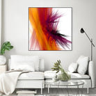 Mutation V by Jean-François Dupuis on GIANT ART - yellow abstract