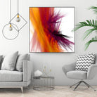 Mutation V by Jean-François Dupuis on GIANT ART - yellow abstract