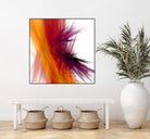 Mutation V by Jean-François Dupuis on GIANT ART - yellow abstract