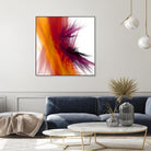 Mutation V by Jean-François Dupuis on GIANT ART - yellow abstract