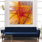 Mutation VI by Jean-François Dupuis on GIANT ART - yellow abstract