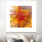 Mutation VI by Jean-François Dupuis on GIANT ART - yellow abstract