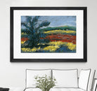 Pastel Landscape II by Jacques Clement on GIANT ART - blue landscape