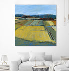 Pastel Landscape IX by Jacques Clement on GIANT ART - blue landscape