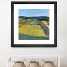 Pastel Landscape IX by Jacques Clement on GIANT ART - blue landscape