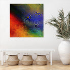 Colorful Abstract I by Jean-François Dupuis on GIANT ART - red digital