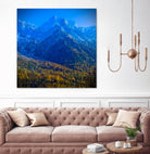 King of the mountain II by Jean-François Dupuis on GIANT ART - brown landscape