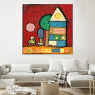 Maisonnettes 2 by Marie-Josée Latouche on GIANT ART - orange children