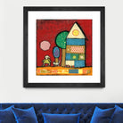 Maisonnettes 2 by Marie-Josée Latouche on GIANT ART - orange children