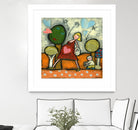 Maternité 4-5-6 by Marie-Josée Latouche on GIANT ART - green children