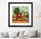 Maternité 4-5-6 by Marie-Josée Latouche on GIANT ART - green children