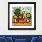 Maternité 4-5-6 by Marie-Josée Latouche on GIANT ART - green children