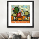 Maternité 4-5-6 by Marie-Josée Latouche on GIANT ART - green children