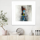 Quintuplés (Détail 1) by Sylvie Cloutier on GIANT ART - blue abstract