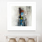 Quintuplés (Détail 1) by Sylvie Cloutier on GIANT ART - blue abstract