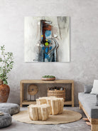 Quintuplés (Détail 1) by Sylvie Cloutier on GIANT ART - blue abstract