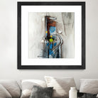 Quintuplés (Détail 1) by Sylvie Cloutier on GIANT ART - blue abstract