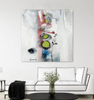 Encré (Détail 1) by Sylvie Cloutier on GIANT ART - blue abstract