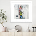 Encré (Détail 1) by Sylvie Cloutier on GIANT ART - blue abstract