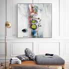 Encré (Détail 1) by Sylvie Cloutier on GIANT ART - blue abstract