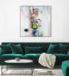 Encré (Détail 1) by Sylvie Cloutier on GIANT ART - blue abstract