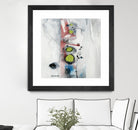 Encré (Détail 1) by Sylvie Cloutier on GIANT ART - blue abstract