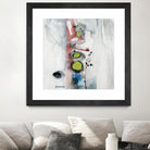 Encré (Détail 1) by Sylvie Cloutier on GIANT ART - blue abstract