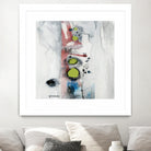 Encré (Détail 1) by Sylvie Cloutier on GIANT ART - blue abstract