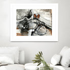 Complexe rocheux (Détail 1) by Sylvie Cloutier on GIANT ART - brown abstract