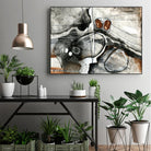 Complexe rocheux (Détail 1) by Sylvie Cloutier on GIANT ART - brown abstract