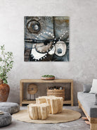 Irrégularité de l'écorce (Détail 1) by Sylvie Cloutier on GIANT ART - grey abstract