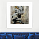 Signe de terre 3 (Détail 2) by Sylvie Cloutier on GIANT ART - grey abstract