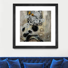 Signe de terre 3 (Détail 2) by Sylvie Cloutier on GIANT ART - grey abstract