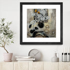 Signe de terre 3 (Détail 2) by Sylvie Cloutier on GIANT ART - grey abstract