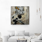 Signe de terre 3 (Détail 2) by Sylvie Cloutier on GIANT ART - grey abstract