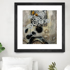 Signe de terre 3 (Détail 2) by Sylvie Cloutier on GIANT ART - grey abstract